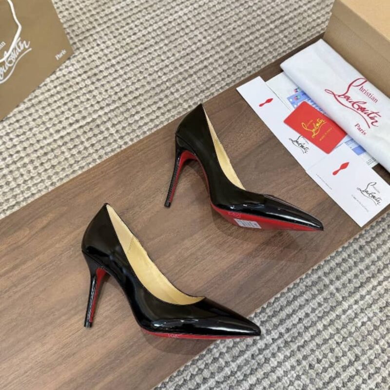 Alternative view of CHRISTIAN LOUBOUTIN KATE 85 BLACK 3191416BK01