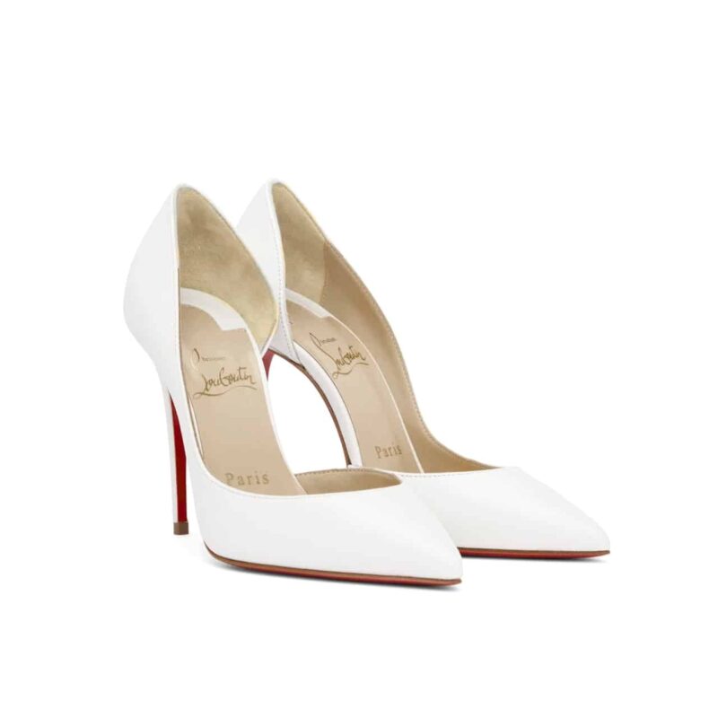 CHRISTIAN LOUBOUTIN IRIZA 100 WHITE