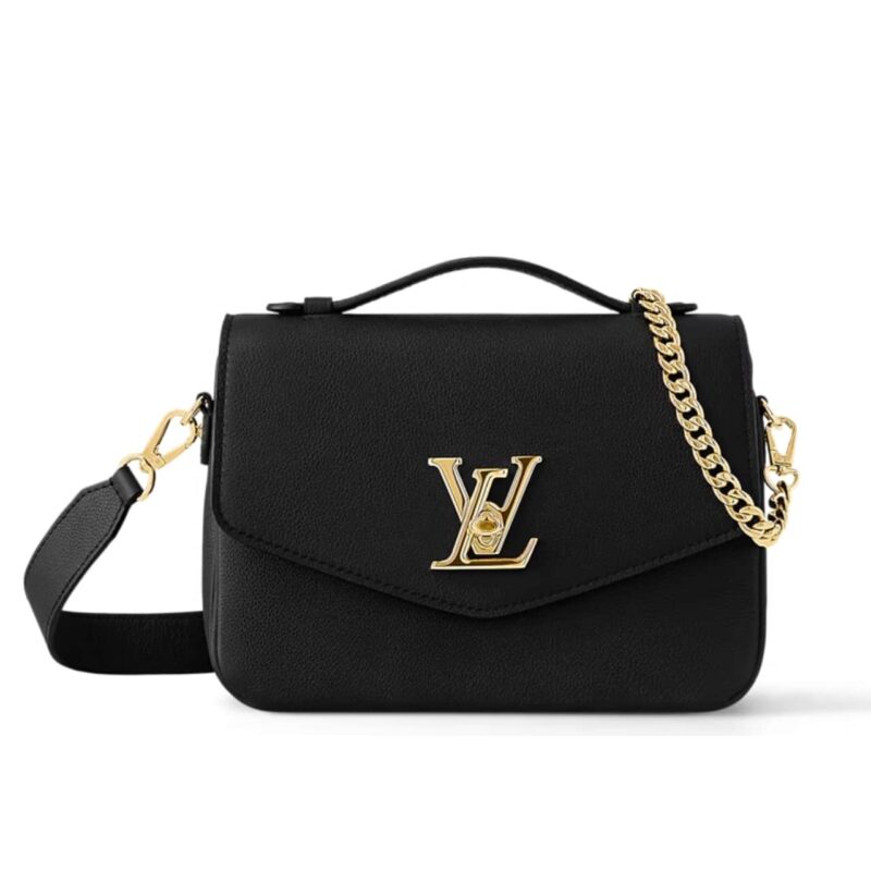 LOUIS VUITTON OXFORD BAG BLACK 22CM M22735