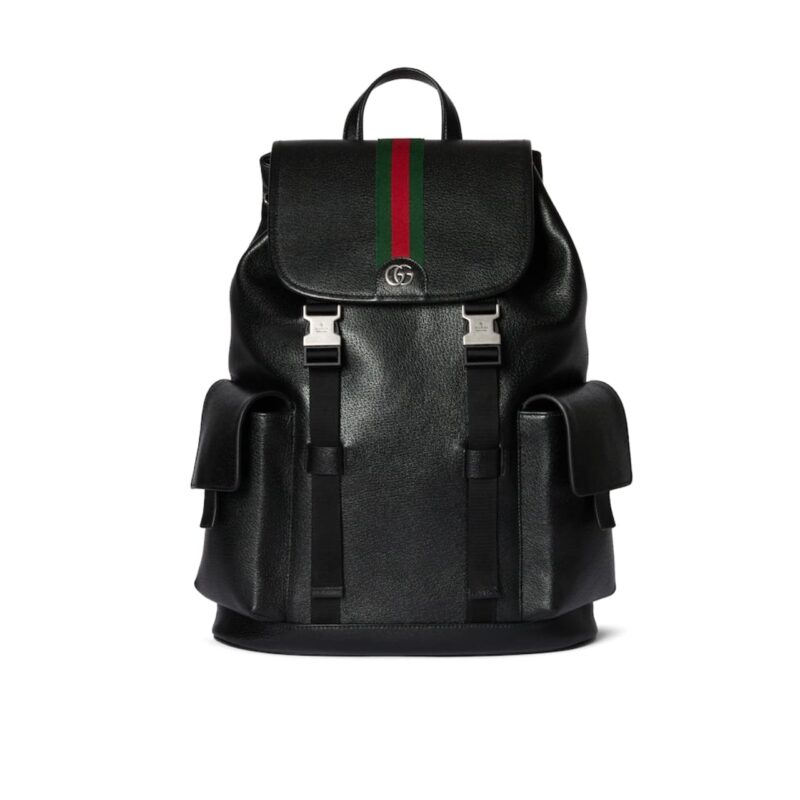 GUCCI OPHIDIA LARGE BACKPACK BLACK 46CM ‎839110 AAE6I 1071