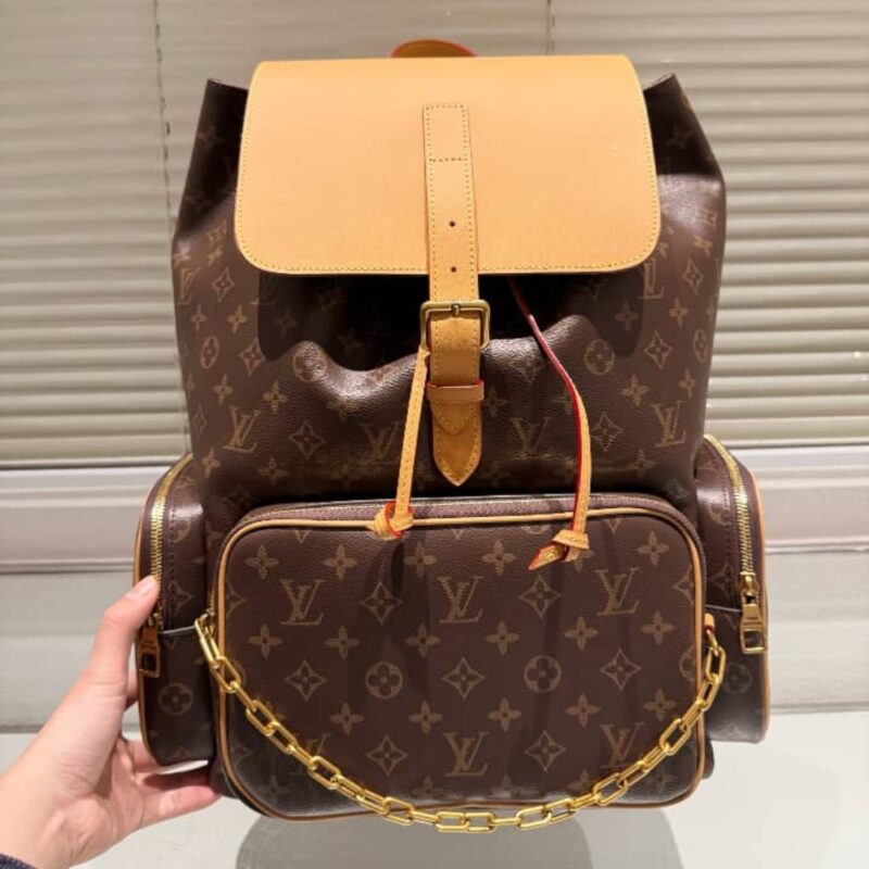 Alternative view of LOUIS VUITTON TRIO BACKPACK BROWN 43CM M44658