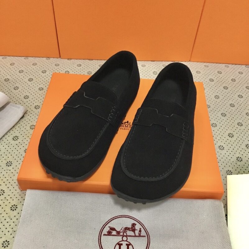 Alternative view of HERMES LAZY LOAFER BLACK H252020Z 02395
