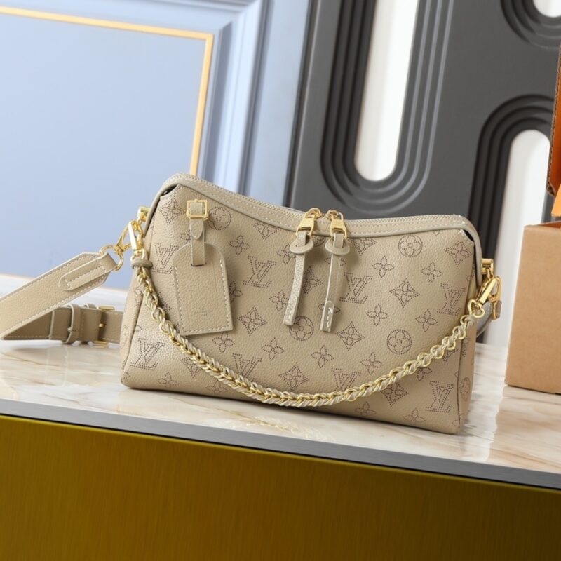 Alternative view of LOUIS VUITTON HAND IT ALL PM DARK BEIGE 29CM M25904