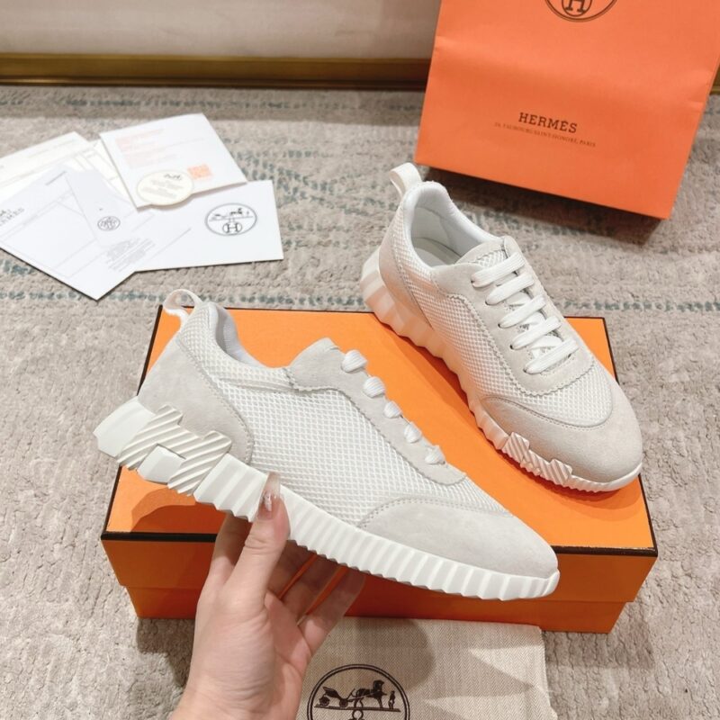 Alternative view of HERMES BOUNCING SNEAKER WHITE H252804ZH90405