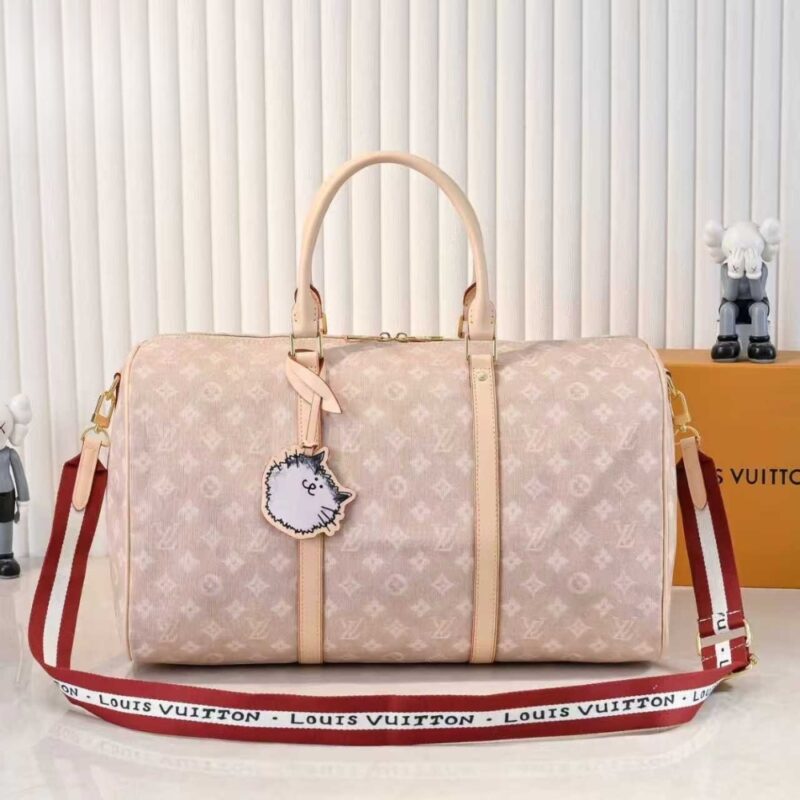 Alternative view of LOUIS VUITTON KEEPALL BANDOULIÈRE 45 MEOWGRAM CANVAS 45CM M25787