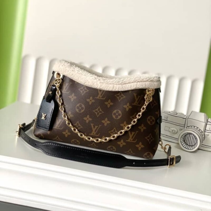 Alternative view of LOUIS VUITTON CARRYALL BB MONOGRAM BROWN 26CM M26568