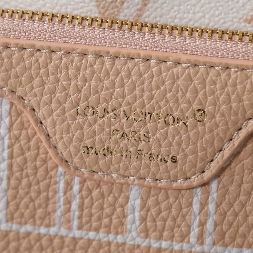 LOUIS VUITTON NEVERFULL BANDOULIÈRE INSIDE OUT BB MONOGRAM DUNE 26CM - Image 9