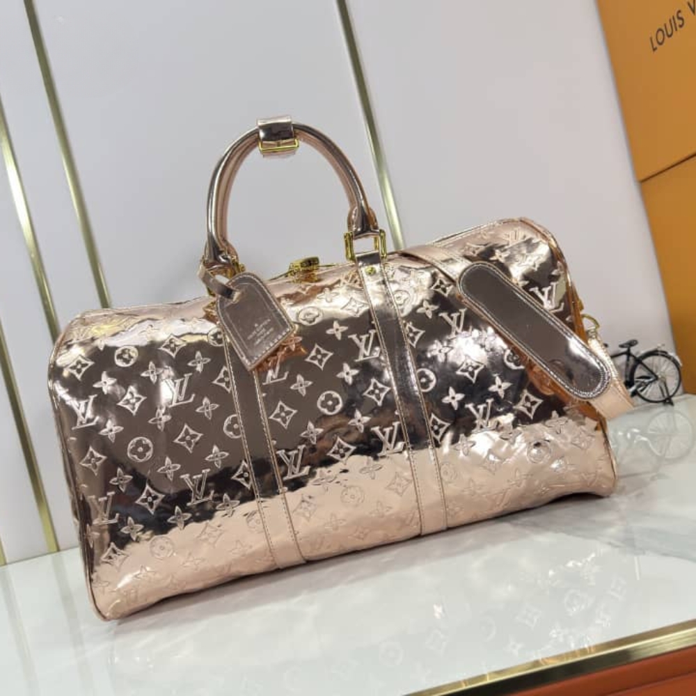 LOUIS VUITTON KEEPALL BANDOULIÈRE 45 COPPER 45CM M26463 - Image 2