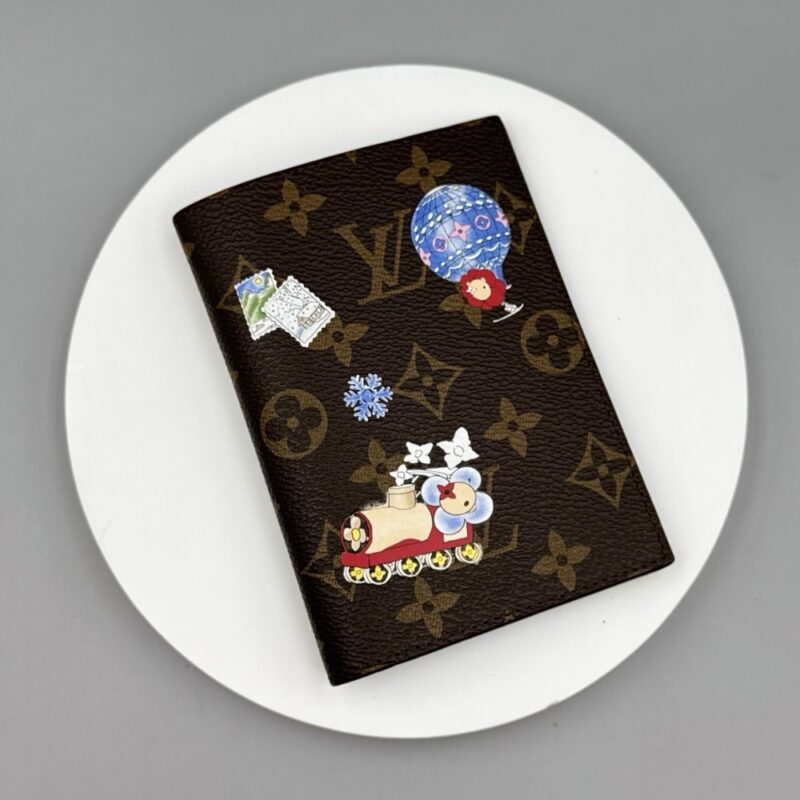 Alternative view of LOUIS VUITTON PASSPORT COVER MONOGRAM BLUE FROST 14CM M15320