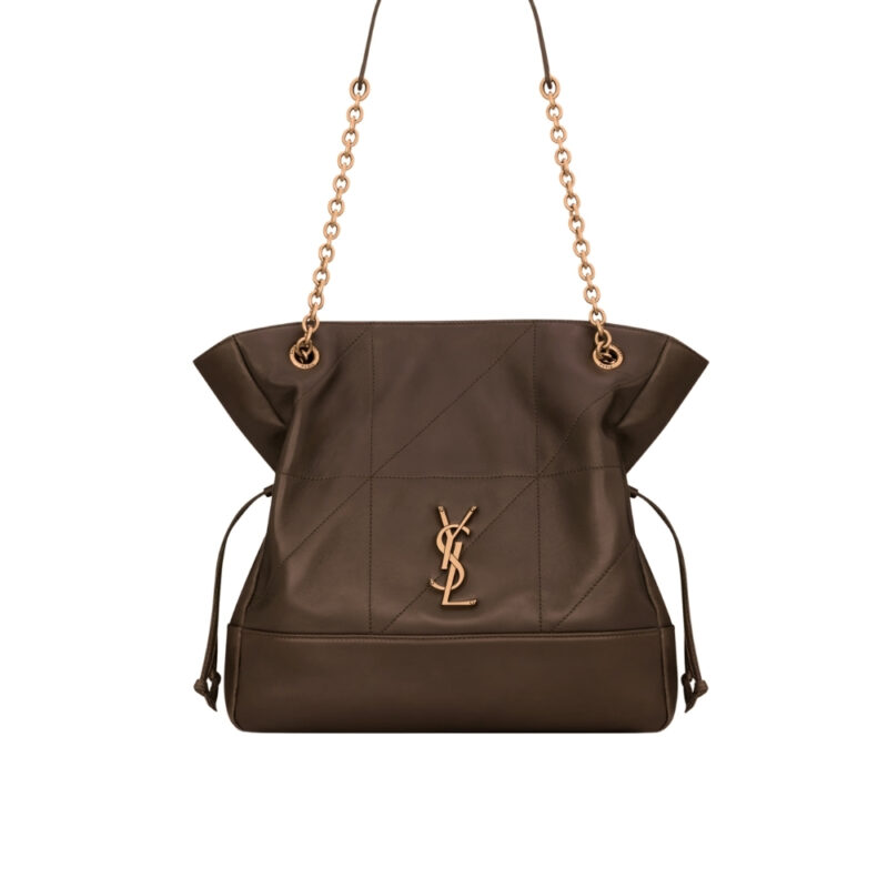SAINT LAURENT SMALL JAMIE SHOPPING BROWN 28CM