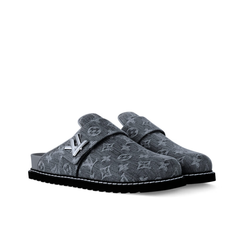 LOUIS VUITTON LV COSY COMFORT MULE GRAY 1AGVP3