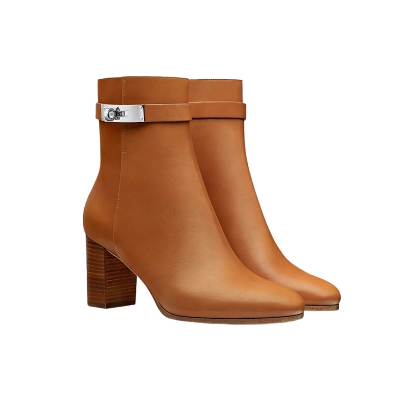 HERMES SAINT GERMAIN ANKLE BOOT BROWN H202257Z A3360