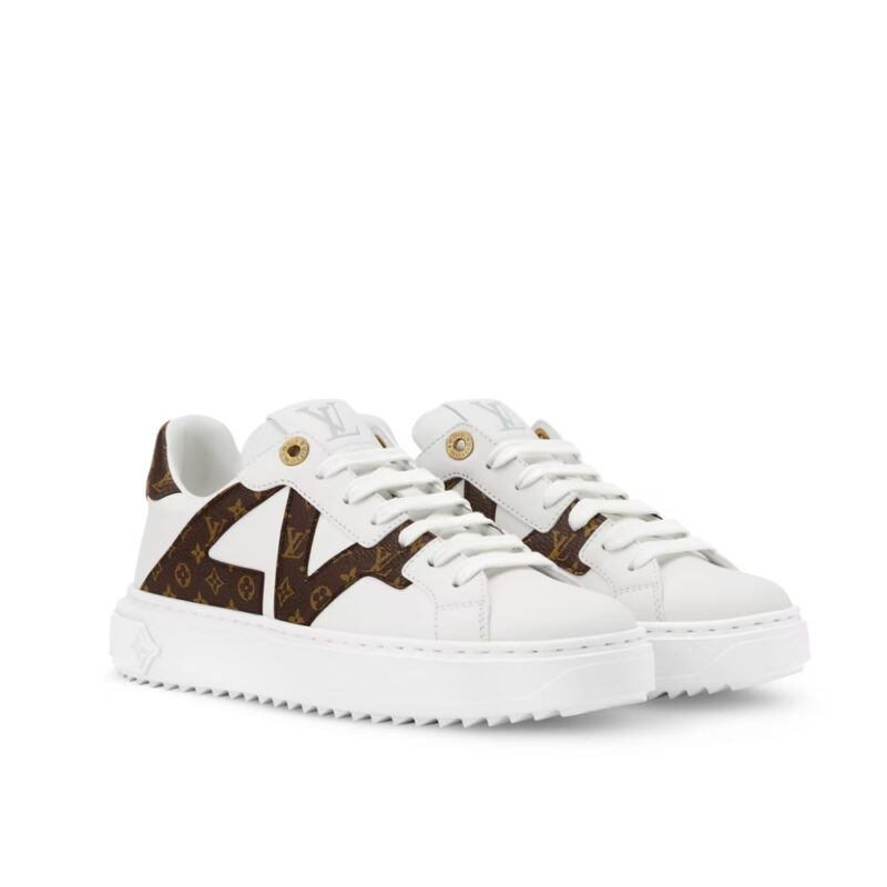 LOUIS VUITTON TIME OUT SNEAKER BLANC 1AIEFF