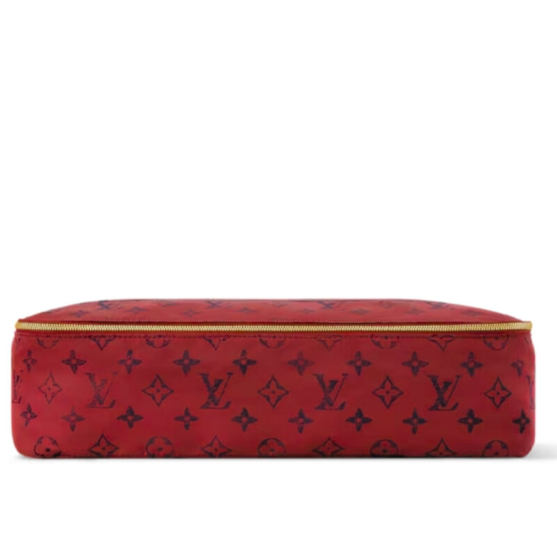 LOUIS VUITTON PACKING CUBE GM MONOGRAM RED 34CM M15193