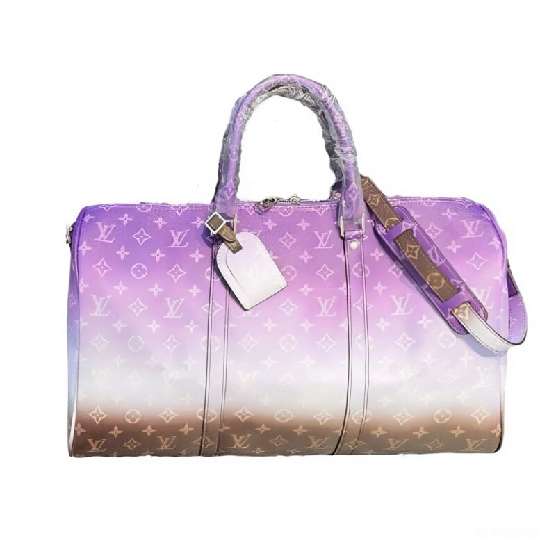 LOUIS VUITTON KEEPALL BANDOULIÈRE 45 SUNRISE PASTEL 45CM