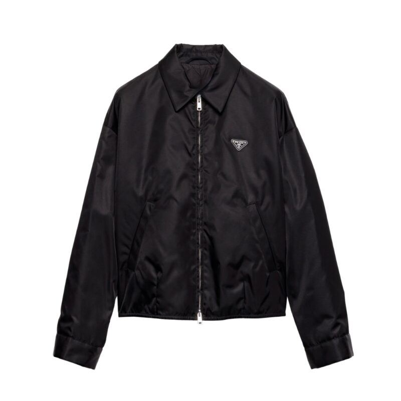 PRADA RE NYLON BLOUSON JACKET BLACK 29C246 1WQ8 F0002 S OOO