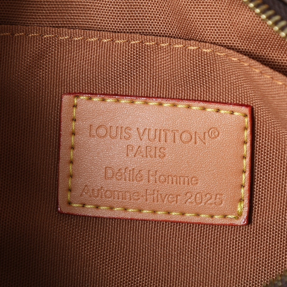 LOUIS VUITTON KEEPALL BANDOULIÈRE 25 BROWN 25CM M15428 - Image 9