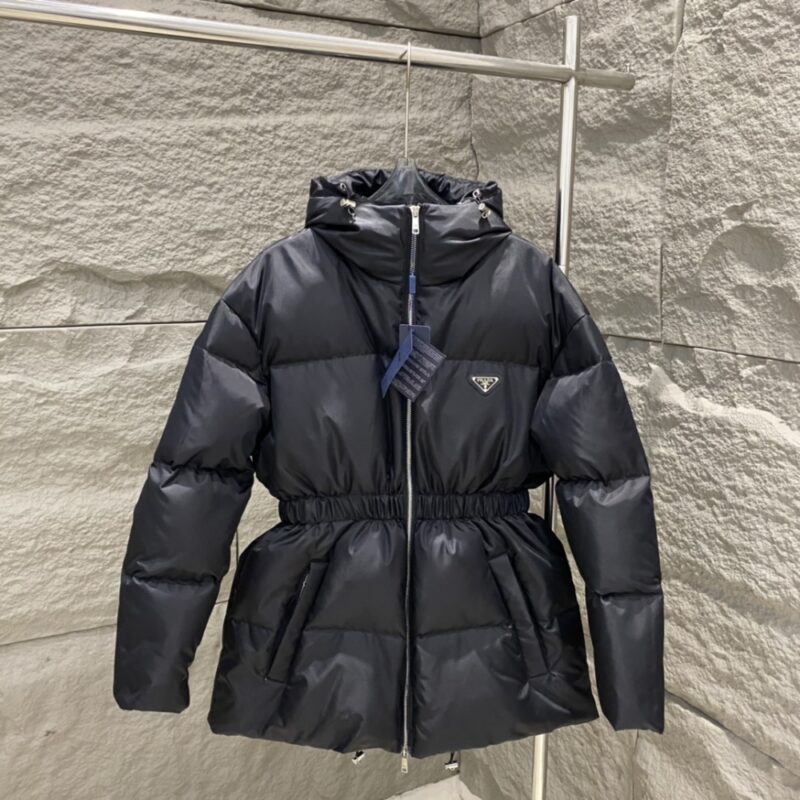 Alternative view of PRADA RE NYLON DOWN JACKET IN BLACK 292214 1WQ8 F0002 S OOO