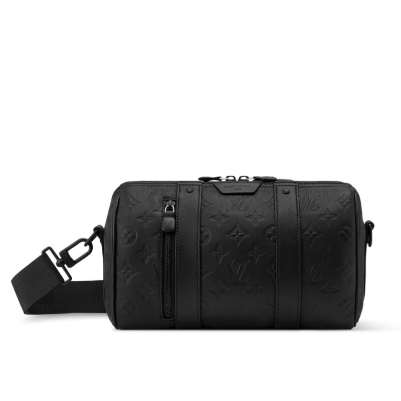 LOUIS VUITTON CITY KEEPALL BLACK 27CM M26750