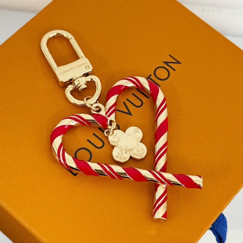 Alternative view of LOUIS VUITTON VIVIENNE XMAS BAG CHARM GOLD M02207