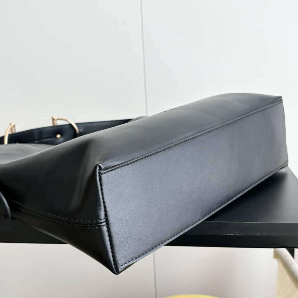 GUCCI BEATRIX MEDIUM TOTE BAG BLACK LEATHER 35CM 850926 AAFK4 1000 - Image 6