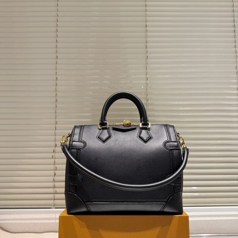 Alternative view of LOUIS VUITTON SPEEDY 25 SILHOUETTE BAG BLACK 27CM