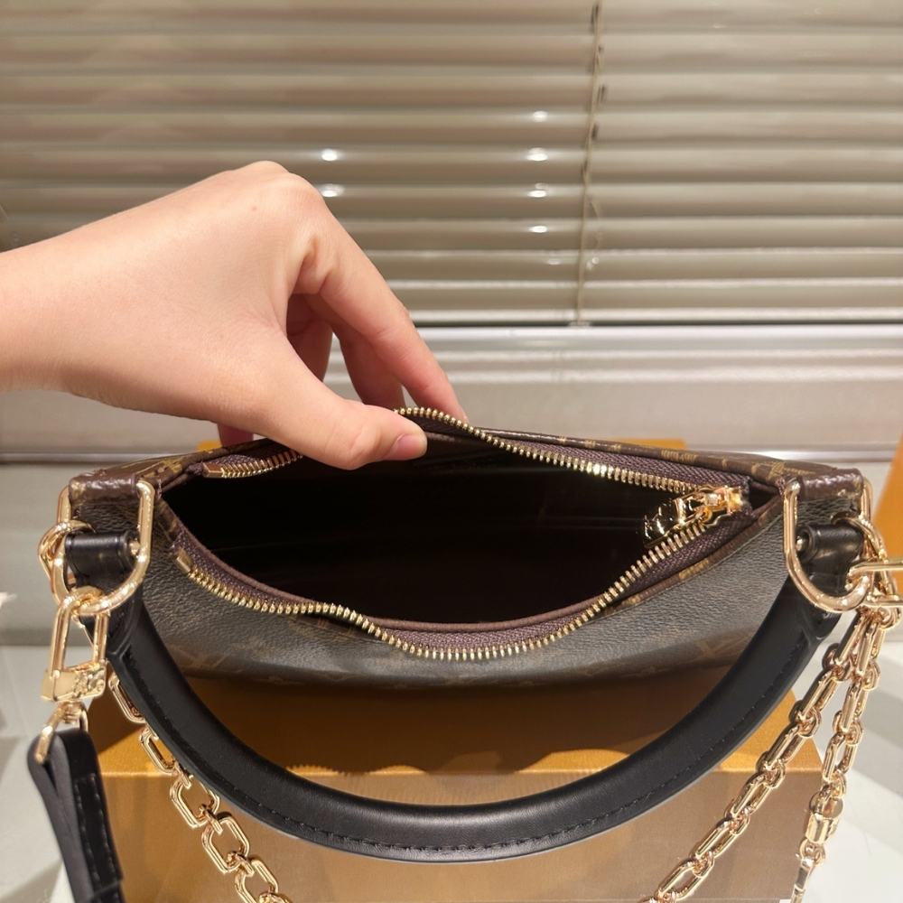 LOUIS VUITTON CATCHY PM BAG MONOGRAM BROWN 22CM M25223 - Image 7