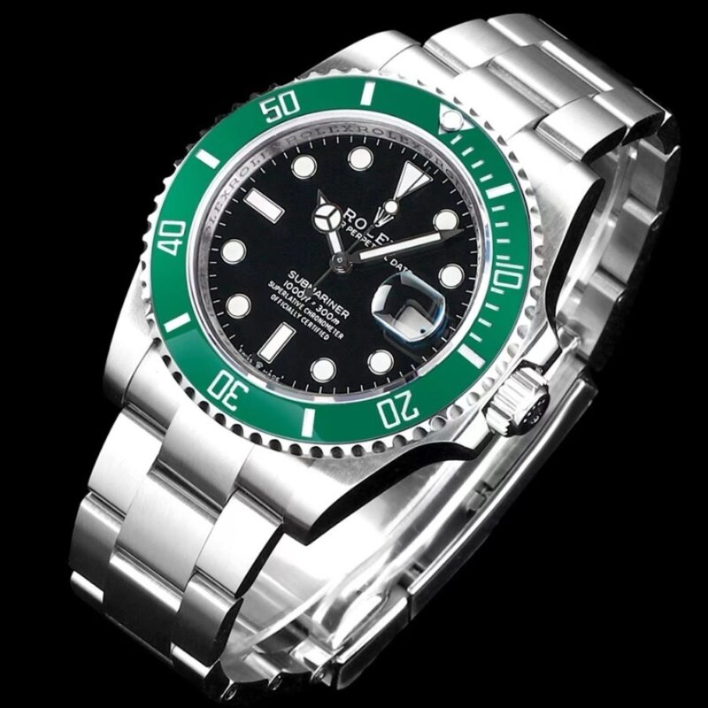 Alternative view of [SUPER VIP 1:1] ROLEX SUBMARINER DATE GREEN OYSTERSTEEL 41MM 126610LV 0002