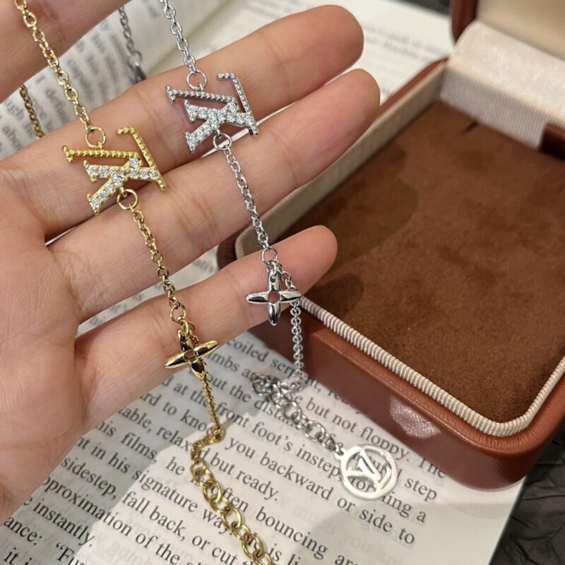 Alternative view of LOUIS VUITTON LV ICONIC ENAMEL BRACELET SILVER M02752