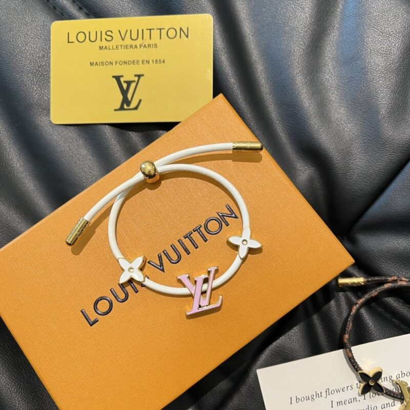 Alternative view of LOUIS VUITTON LV ICONIC BRACELET MONOGRAM WHITE M1020Z