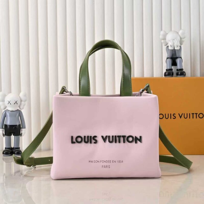 Alternative view of LOUIS VUITTON MINI SHOPPER TOTE PINK 25CM M15239