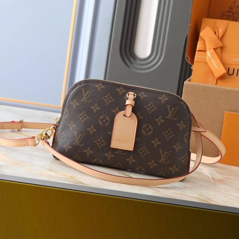Alternative view of LOUIS VUITTON TAG ME POUCH MONOGRAM BROWN 24CM M26787