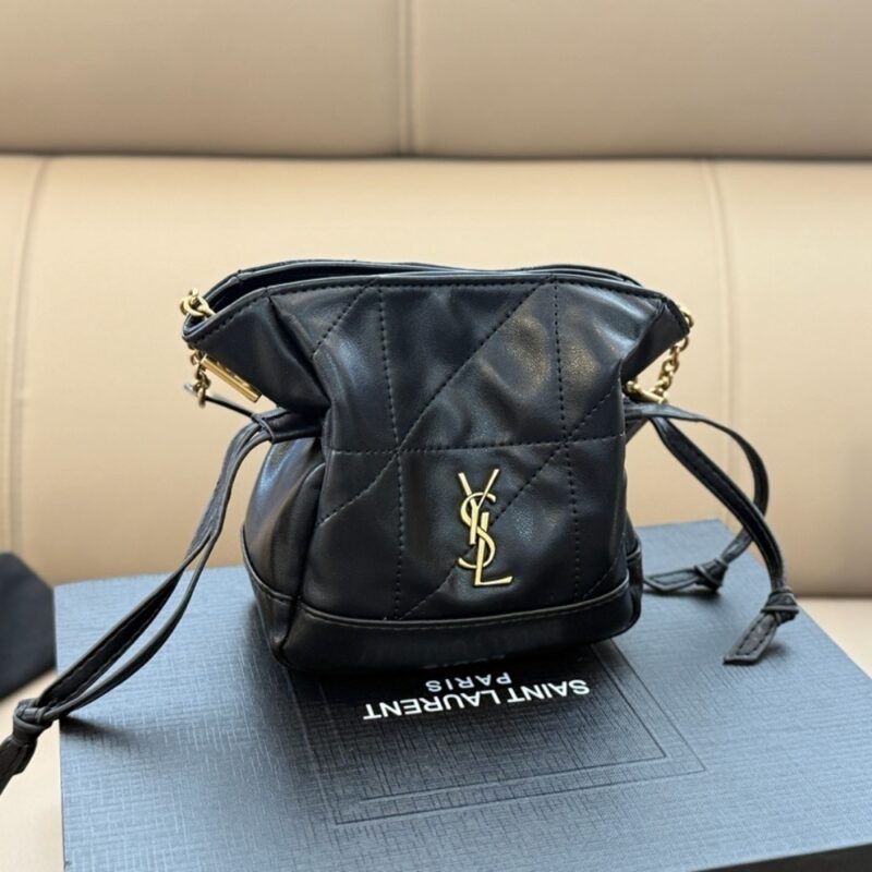 Alternative view of Saint Laurent Jamie Mini Shoulder Pouch Black 14Cm 859174AAB321000