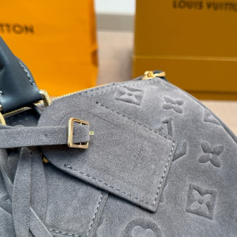 LOUIS VUITTON SPEEDY P9 BANDOULIÈRE 40 GRAY 40CM M15225 - Image 6