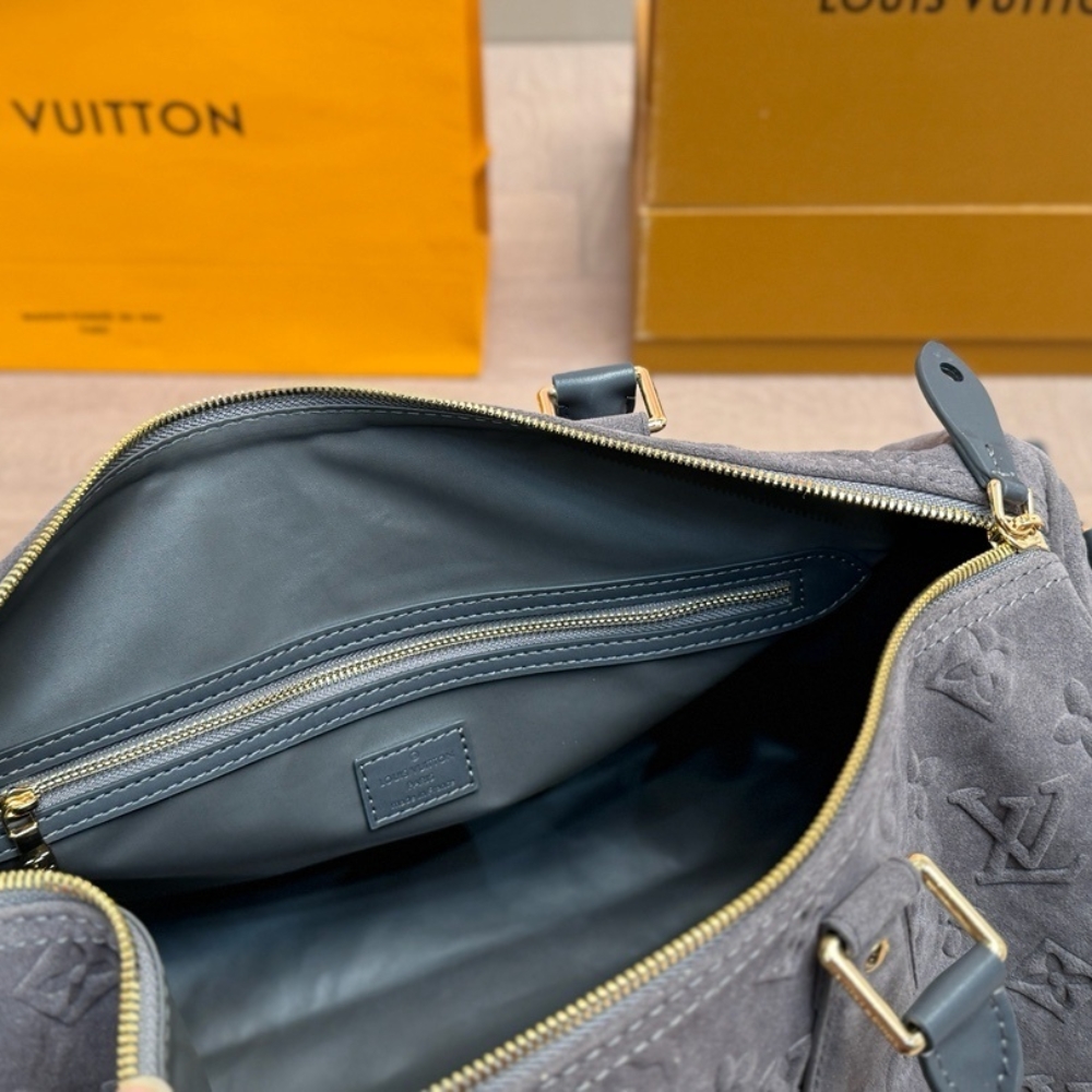 LOUIS VUITTON SPEEDY P9 BANDOULIÈRE 40 GRAY 40CM M15225 - Image 9