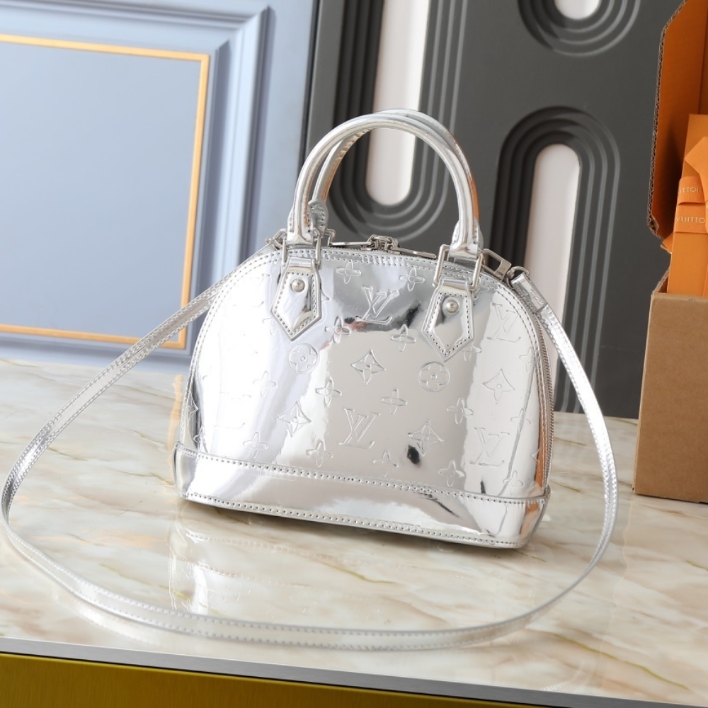 Louis Vuitton Alma BB Bag Silver 23Cm M26335 - Image 4