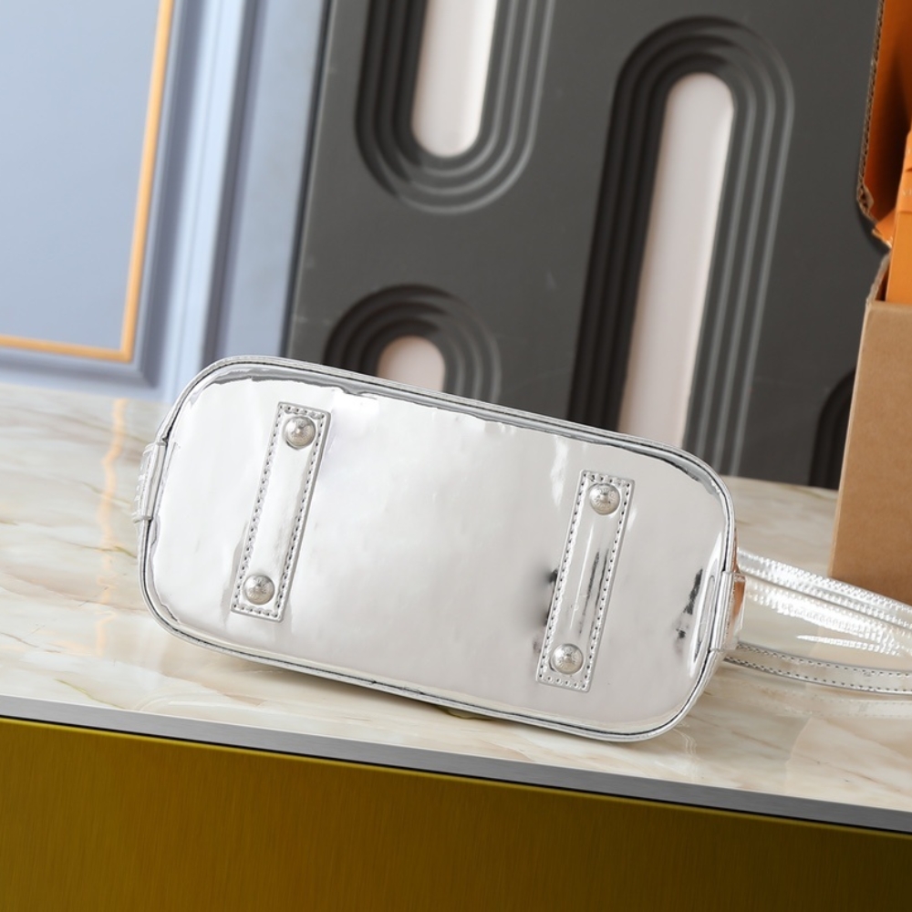 Louis Vuitton Alma BB Bag Silver 23Cm M26335 - Image 5