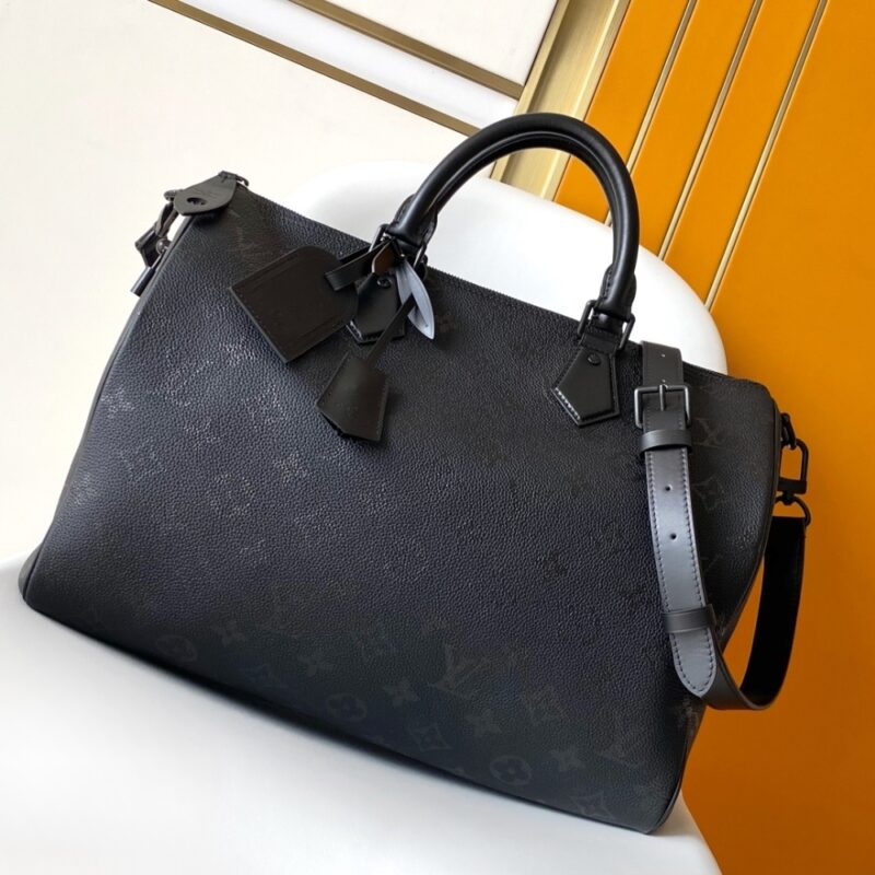 Alternative view of LOUIS VUITTON SPEEDY P9 BANDOULIÈRE 40 BLACK 40CM M13916