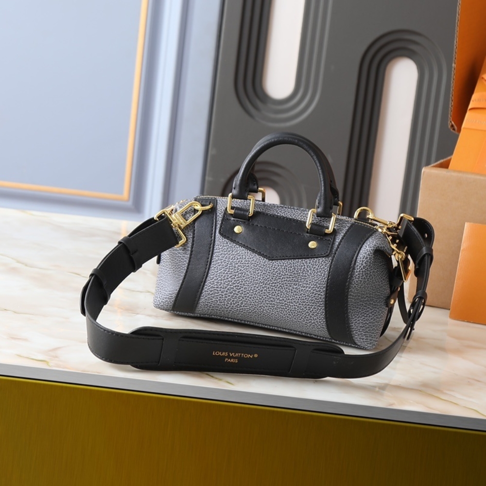 LOUIS VUITTON NANO LV BIKER GRAY 23CM - Image 4