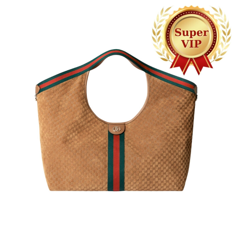[SUPER VIP 1:1] GUCCI GIGLIO LARGE TOTE BAG BROWN 60CM 853971 CAAB8 2147