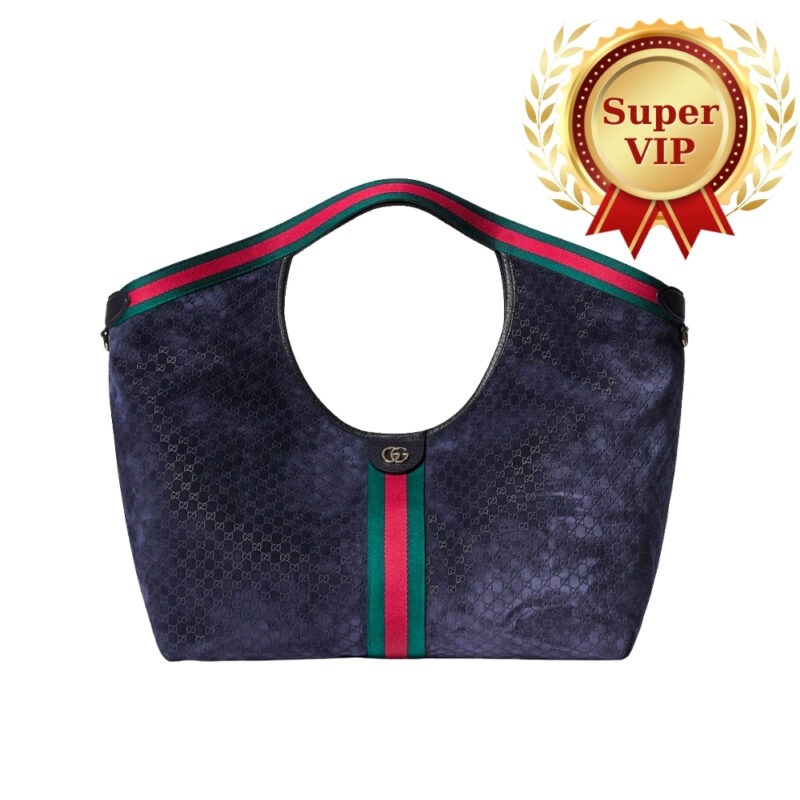 [SUPER VIP 1:1] GUCCI GIGLIO LARGE TOTE BAG DARK BLUE 60CM 853971 CAABV 4541