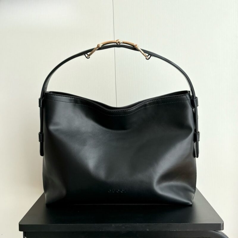 Alternative view of GUCCI BEATRIX MEDIUM TOTE BAG BLACK LEATHER 35CM 850926 AAFK4 1000
