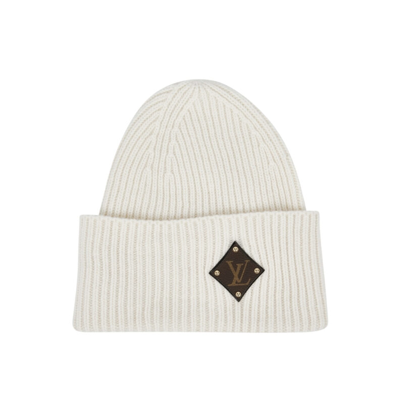 LOUIS VUITTON LV BEANIE WHITE