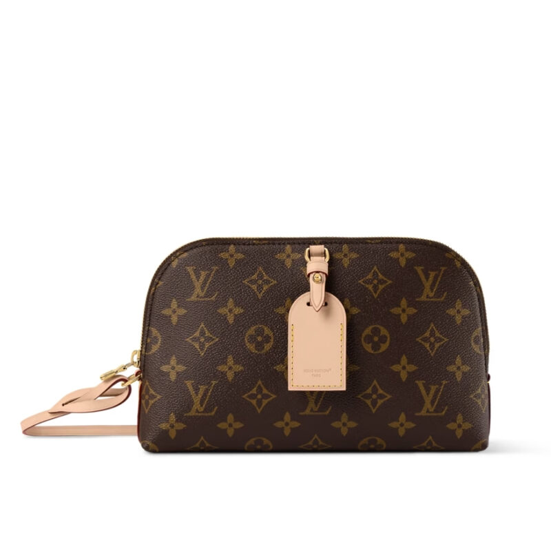 LOUIS VUITTON TAG ME POUCH MONOGRAM BROWN 24CM M26787
