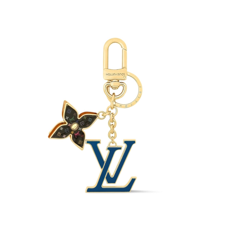 LOUIS VUITTON LV LOGO BAG CHARMS KEY HOLDER