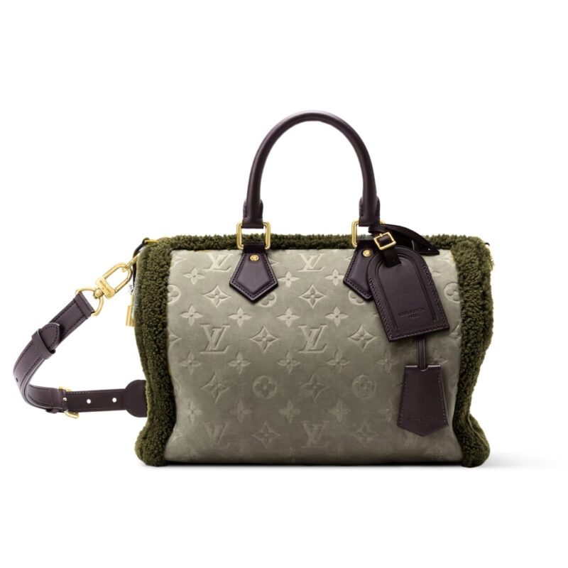 LOUIS VUITTON SPEEDY P9 BANDOULIÈRE 30 KHAKI 30CM M27014