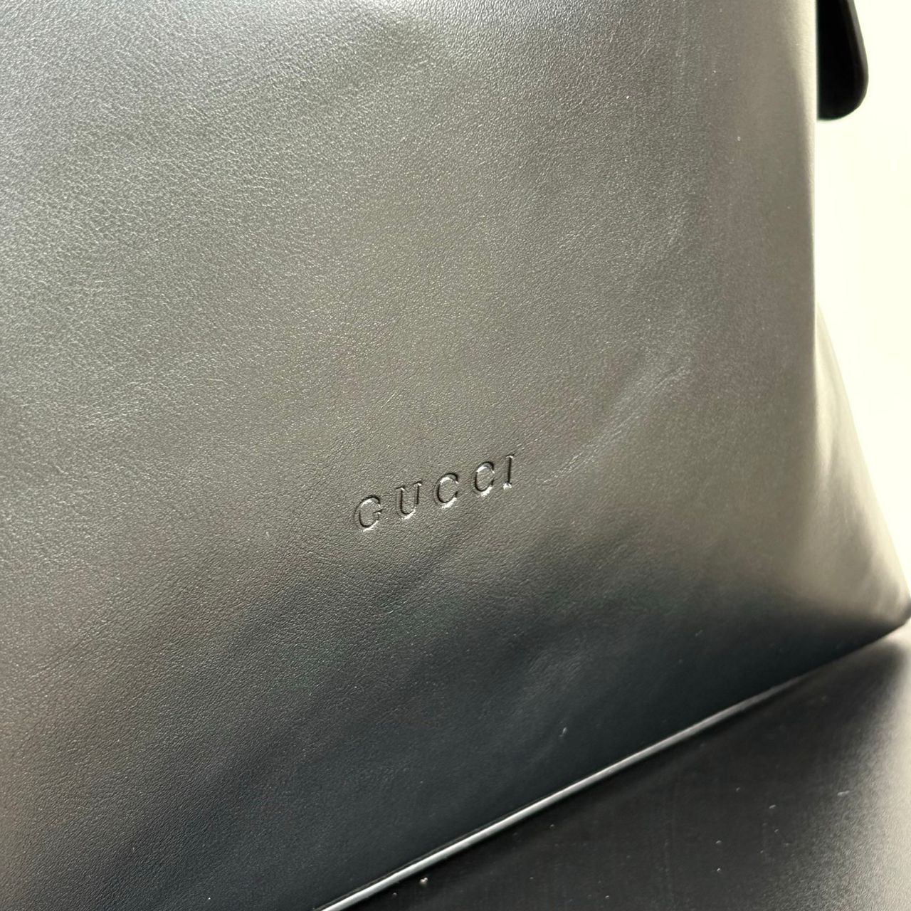 GUCCI BEATRIX LARGE TOTE BAG BLACK LEATHER 40CM β850546 AAFK4 1000 - Image 5