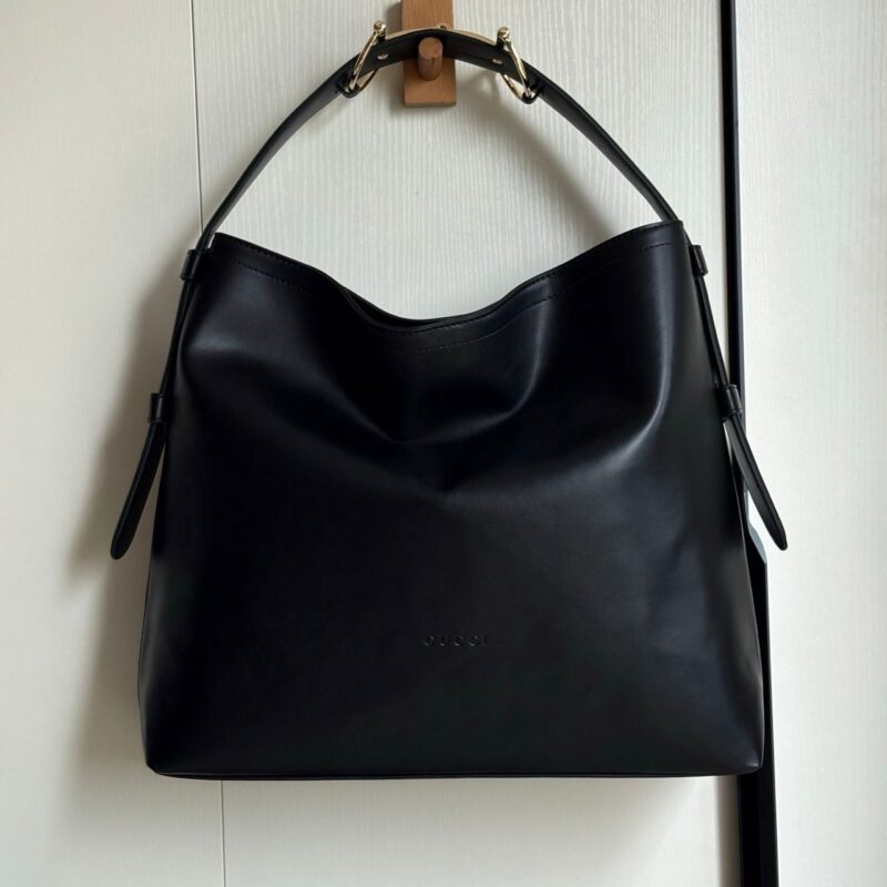 Alternative view of GUCCI BEATRIX LARGE TOTE BAG BLACK LEATHER 40CM ‎850546 AAFK4 1000