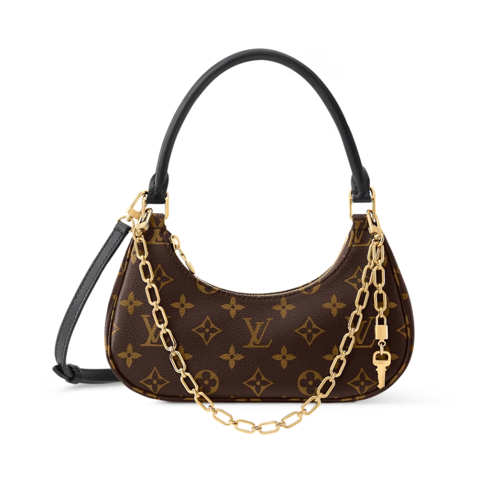 LOUIS VUITTON CATCHY PM BAG MONOGRAM BROWN 22CM M25223