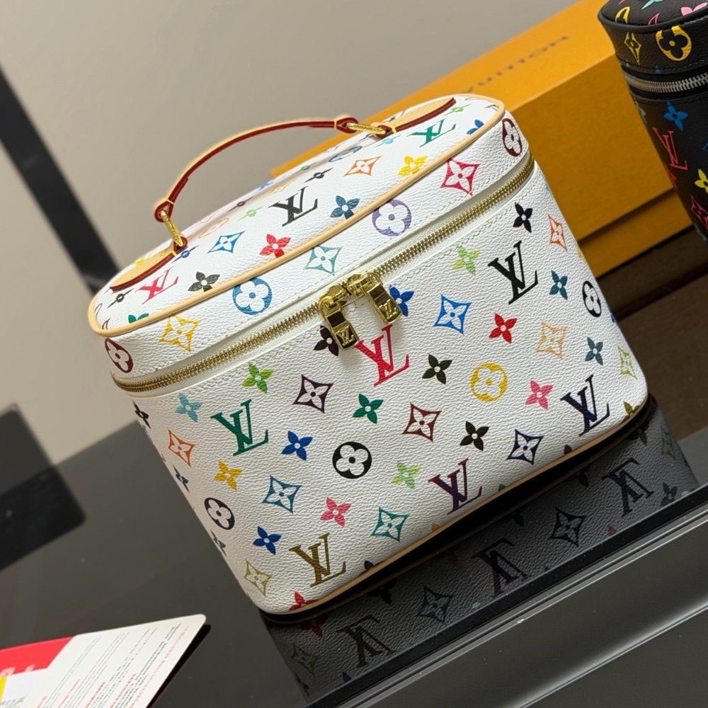 Louis Vuitton X Takashi Murakami Nice BB Multicolored White 24Cm M28340 - Image 2
